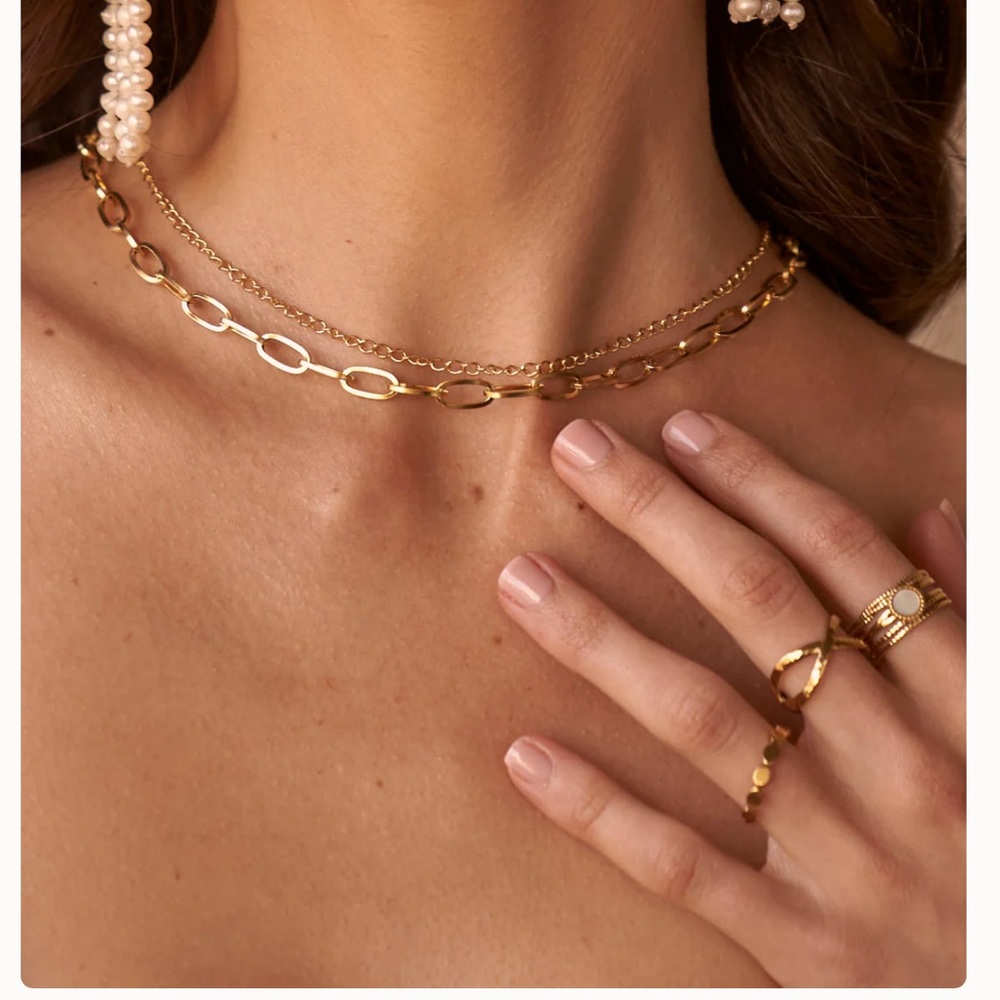 𝖭𝖶𝖳. Ellie Vail | Arden Double Chain Toggle Closure